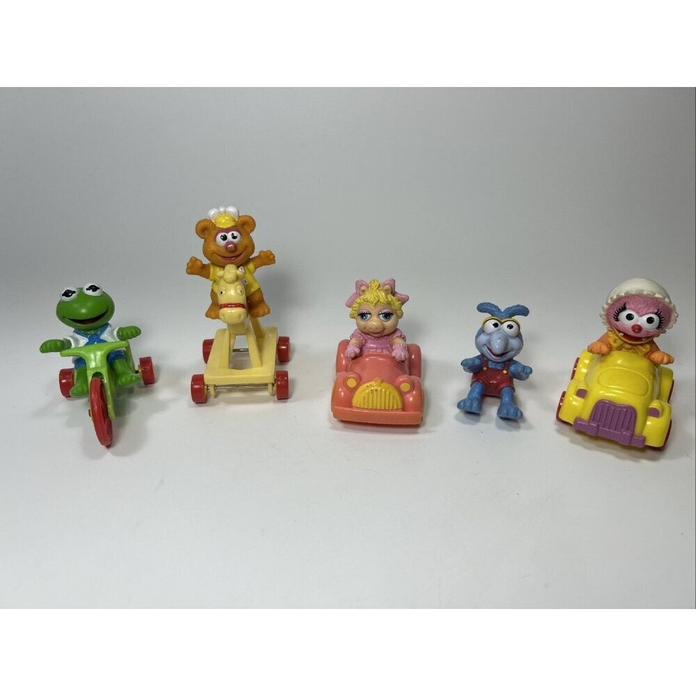 Vintage 1986 Muppet Babies McDonald's Happy Meal Toys Lot F2